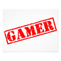 Gamer-Briefmarke Individuelle Einladung