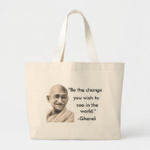 Gandhi Leinentaschen