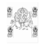 ganesh_and_shiva postkarte