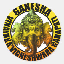 Ganesha2 シール・ステッカー