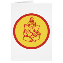 Ganesha Geschenk Grußkarten