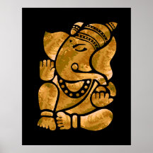 Ganesha Malerei Plakatdruck