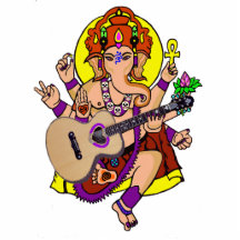 Ganesha Musiker (Skulptur) Fotofiguren