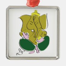 Ganesha Weinachtsornamente