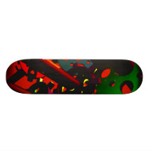 Gänge (Farbe) Personalisiertes Skateboard