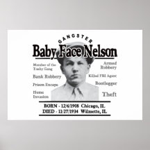 Gangster-Baby-Gesicht Nelson Posterdrucke