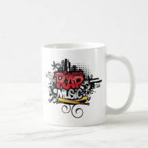 Gangster-Rap-Musik-Becher Kaffeetasse