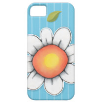 Gänseblümchen-Freude blauer iPhone 5 ID/Credit Kar casemate hüllen