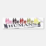 Ganz menschlich auto sticker