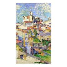 Gardanne (Aix-en-Provence) Paul Cézanne Visitenkarte