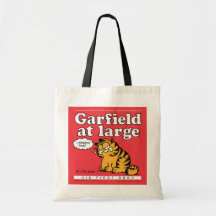 Garfield an der großen Taschen-Tasche