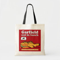 Garfield heraus, zum zu Mittag zu essen Taschen-Ta taschen