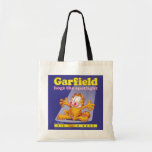 Garfield nimmt die Scheinwerfer-Taschen-Tasche in 