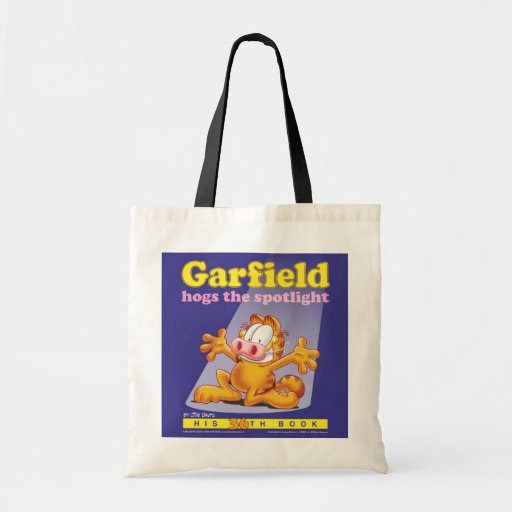 Garfield nimmt die Scheinwerfer-Taschen-Tasche in 