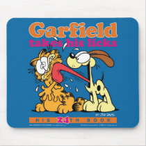 Garfield nimmt seins leckt Mousepad mauspads