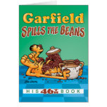 Garfield verschüttet die Bohnen-Anmerkungs-Karte