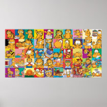 Garfields Abdeckungs-Sammlungs-Plakat poster
