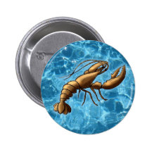 Garnele Anstecknadel