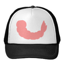 Garnelegarnele Baseballkappen