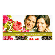 GARTEN 311-VIBRANT SAVE THE DATE FOTOKARTE