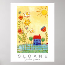 Garten reichlich plakat