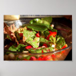 Garten-Salat Plakat