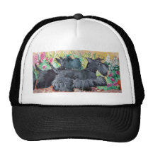 Gartenscottish-Terrier Truckermütze