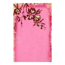 GASCHROMATOGRAPHIE | Zitronen-Creme-Rosen-Briefpap Personalisiertes Druckpapier