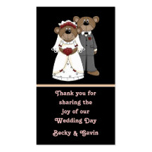 Gastgeschenk Hochzeits-Geschenk-Umbau-Hochzeit trä Visitenkarten Vorlage