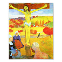 Gauguin Yellow Christ Print Photo