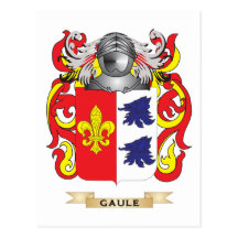 Gaule Wappen (Familienwappen) Postkarten