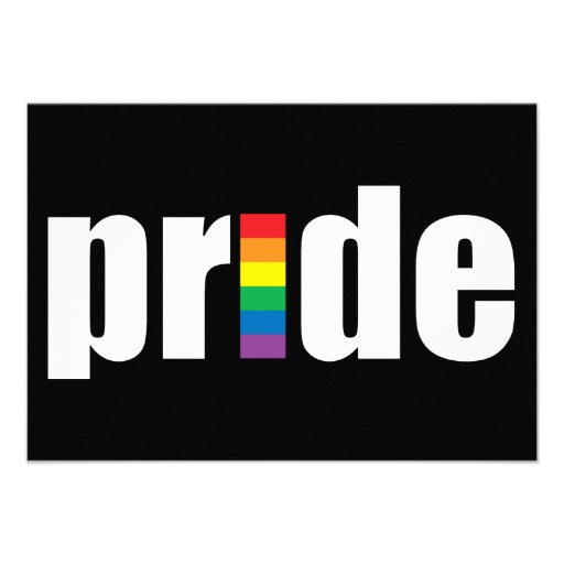 Gay Pride-Einladung