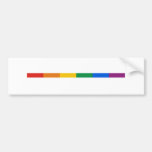 Gay Pride-Streifen Auto Aufkleber