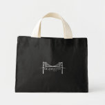 GCF weißes Logo auf Tasche