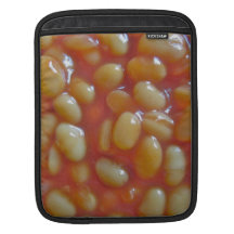 Gebackene Bohnen auf einer Rickshaw iPad 2 Hülse iPad Sleeve