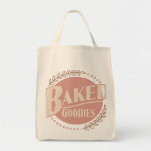 Gebackene gute Sachen - Bäcker-Backen-Bäckerei Tragetaschen