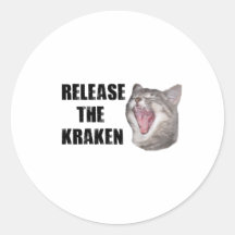 Geben Sie das Kraken frei! Aufkleber