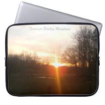 Gebirgssonnenuntergang-Laptop-Hülse Tennessees Smo Laptop Sleeve Schutzhüllen