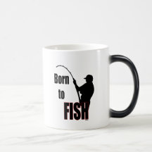 Geboren zu fischen haferl