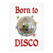 Geboren zur Disco Individuelle Ankündigungen