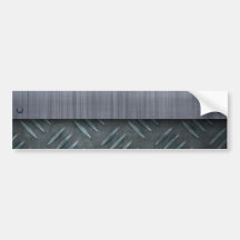 Gebürstete Metalldiamant-Platten-Schablone Auto Aufkleber