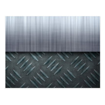Gebürstete Metalldiamant-Platten-Schablone Postkarten