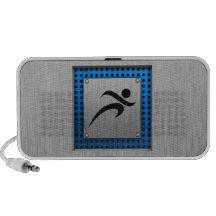 Gebürsteter Metallblick Betrieb Laptop Speaker