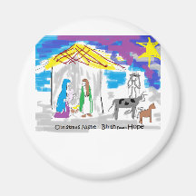 Geburt Christi Kühlschrankmagnet