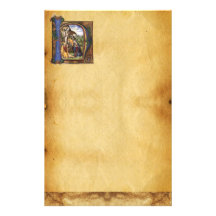 GEBURT CHRISTIS-PERGAMENT Monogramm Personalisierte Druckpapiere