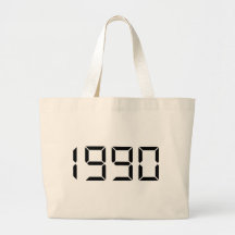 Geburtsjahr - 1990 - Geburtstag Tragetaschen