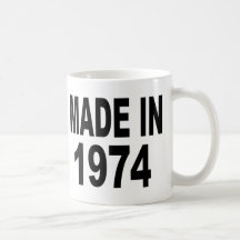 Geburtstag 1974 kaffeehaferl