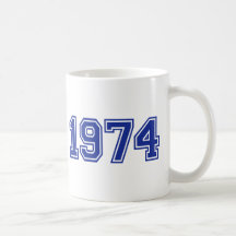 Geburtstag 1974 teetassen
