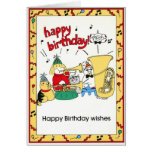 GEBURTSTAG Karte - von der Gruppe