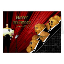 GEBURTSTAG - VON ALLEN US - MUSIKER - SPASS GRUßKARTE